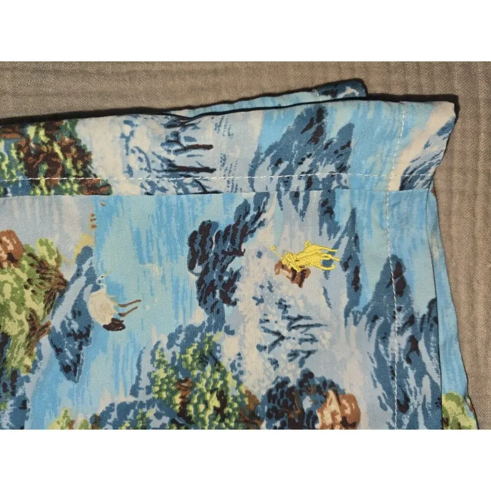 Polo Ralph Lauren Swim Trunks Mens Size Large Tropical Drawstring Beach shorts